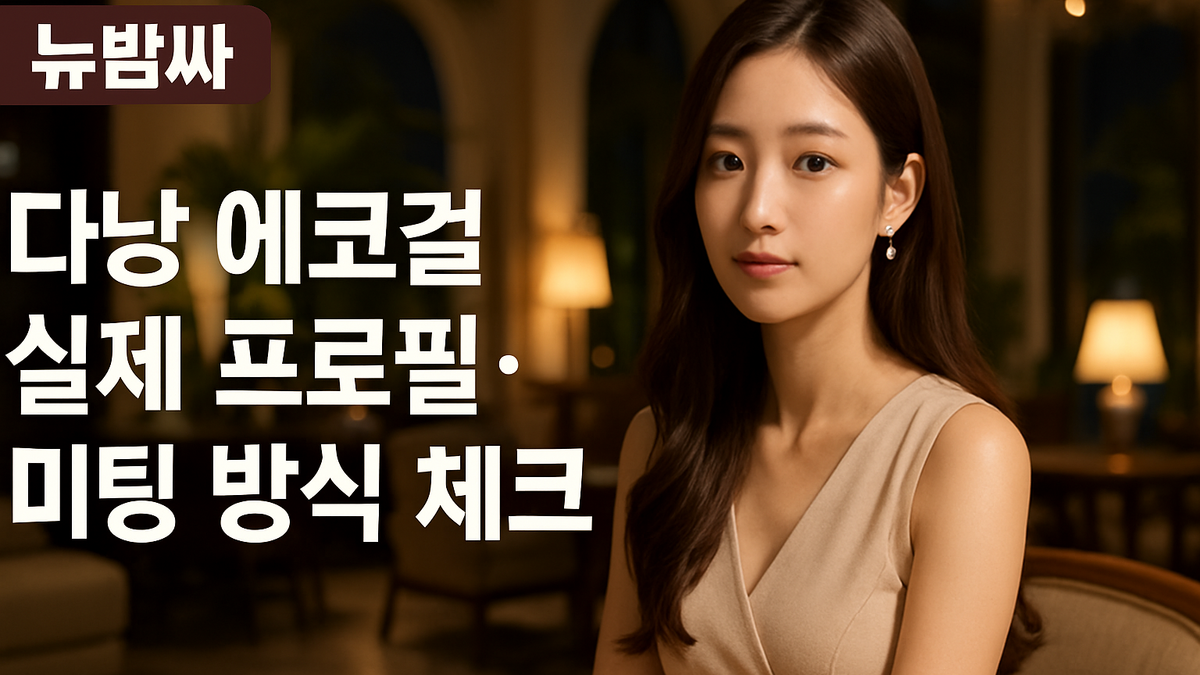다낭 에코걸 실제 프로필·미팅 방식 체크