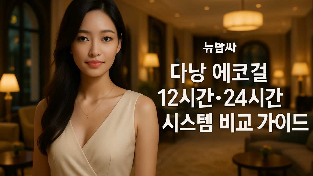 다낭 에코걸 12시간·24시간 시스템 비교 정리