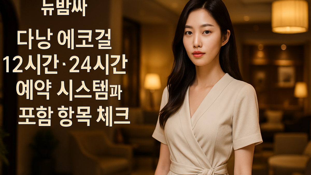 다낭 에코걸 12시간·24시간 예약과 포함 항목