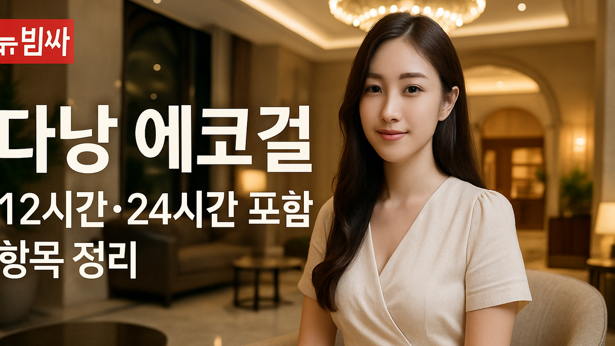 다낭 에코걸 12시간·24시간 포함 항목 정리