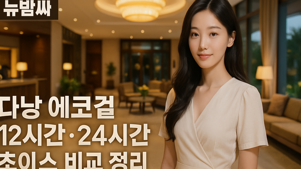 다낭 에코걸 12시간·24시간 초이스 비교 정리