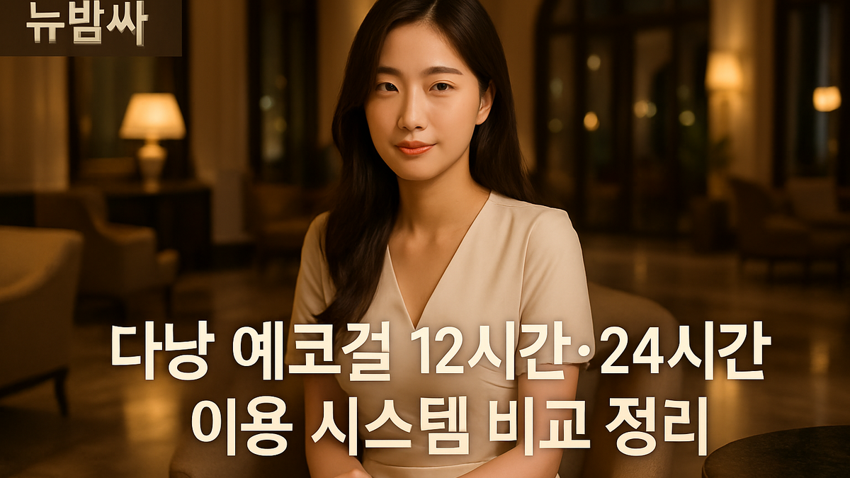 다낭 에코걸 12시간 이용과 24시간 일정 차이 정리