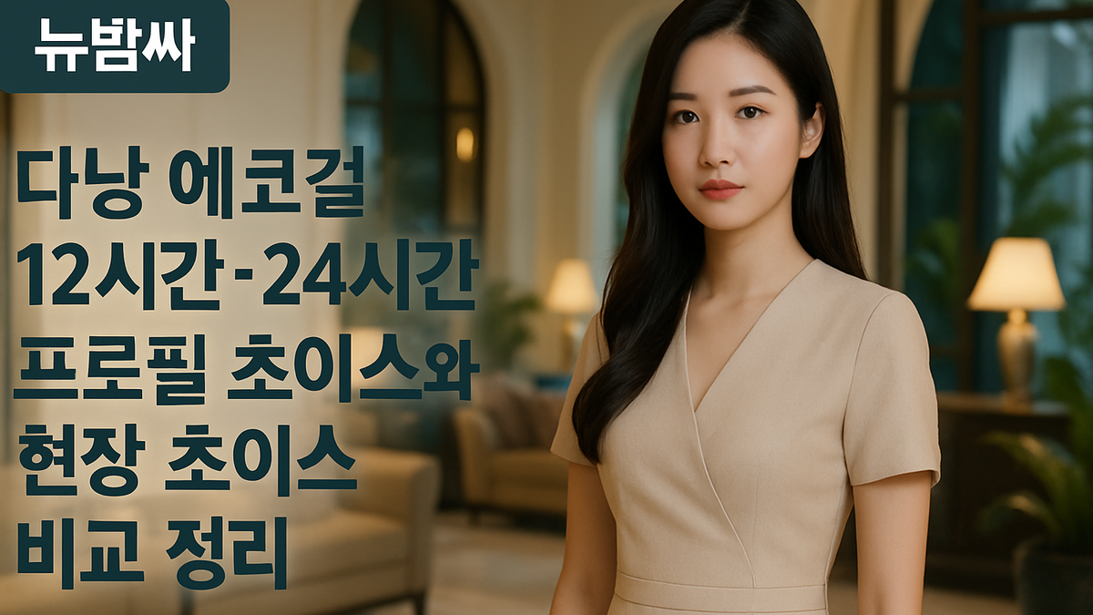 다낭 에코걸 12시간·24시간 예약 흐름과 선택 기준