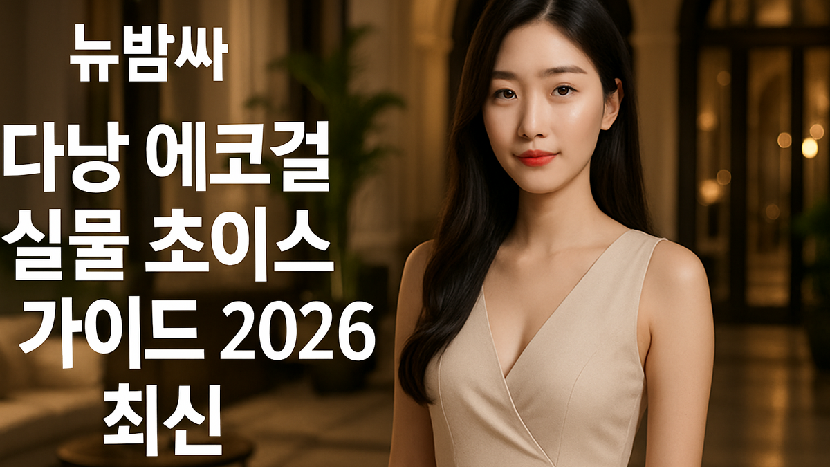 다낭 에코걸 실물 초이스 가이드 2026 최신